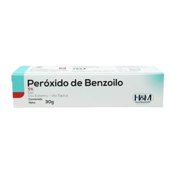 PEROXIDO DE BENZOILO 5 % GEL TOPICO 30 GR H&M