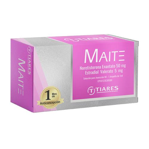 MAIT NORETISTERONA 50 MG - ESTRADIOL 5 MG 1 ML AMP I.M MESIGYNA TIARES