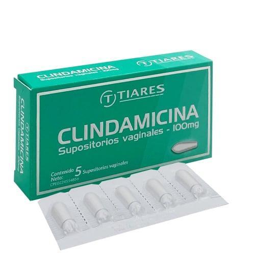CLINDAMICINA 100 MG 5 SUPOSITORIOS VAGINALES