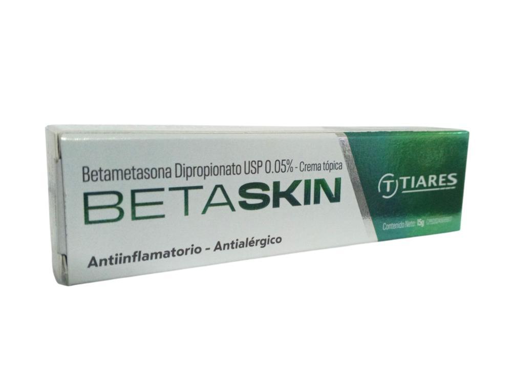 BETASKIN BETAMETASONA USP 0.05% X 15 GR TIARES