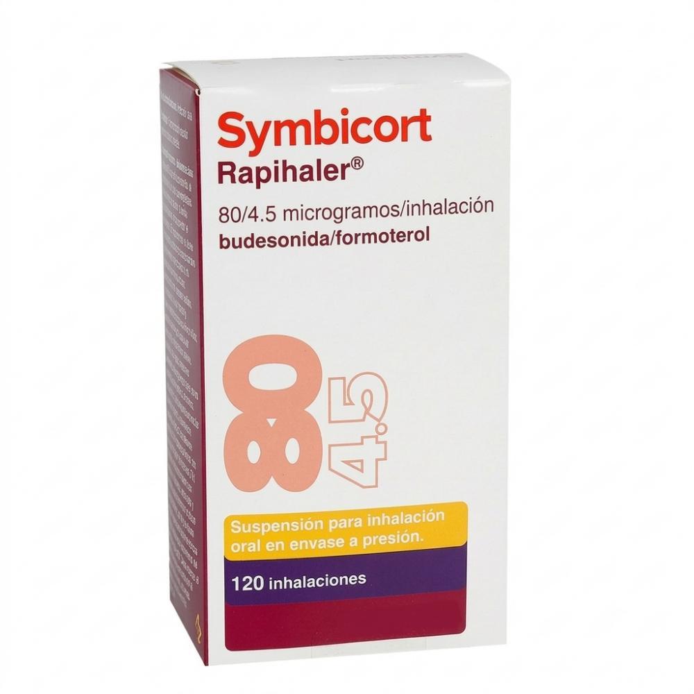 SYMBICORT RAPIHALER BUDESONIDA/FORMOTEROL 80/4.5MCG INHALADOR (VANNAIR)