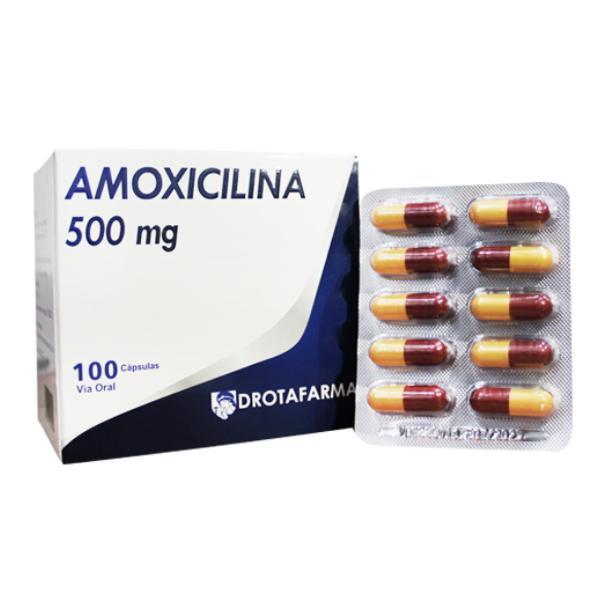 BLIST AMOXICILINA 500MG 10 CAPS DROTAFARMA