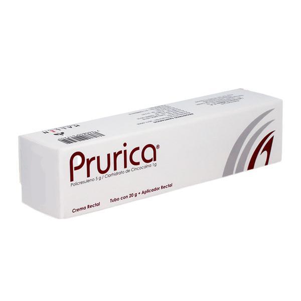 PRURICA POLICRESULENO 5GR / CINCOCAINA HIDROCLORURO 1GR TOPICO RECTAL X 20 GR MALLEN