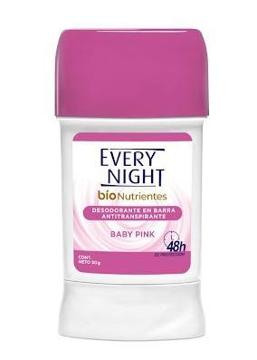 EVERY NIGHT DESODORANTE BARRA BABY PINK SPORT 50 G