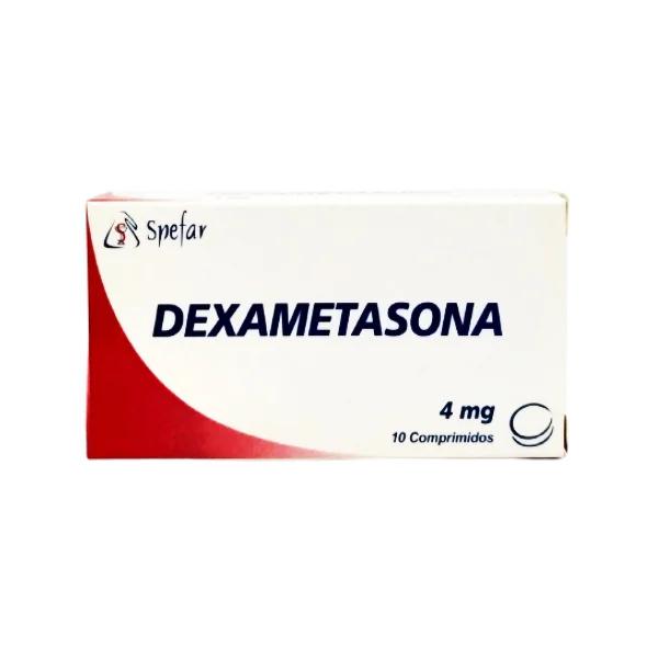DEXAMETASONA 4 MG X 10 COMP SPEFAR