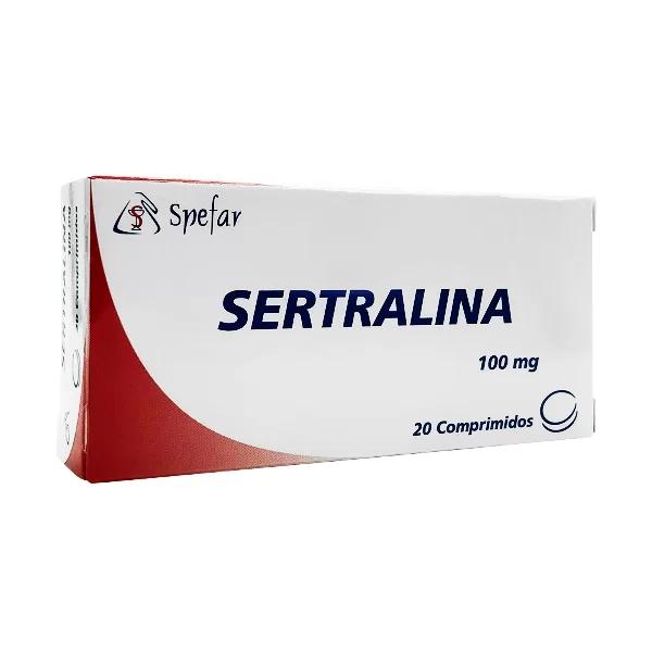 SERTRALINA 100 MG X 20 COMP (SERED SERLINE CONEXINE ZOLOFT) SPEFAR