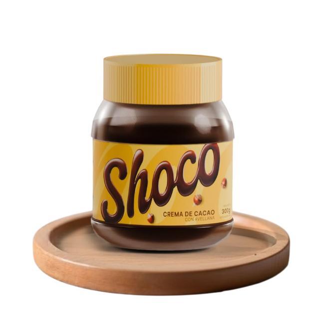 SHOCO CREMA CACAO AVELLANA 6/300 GR 