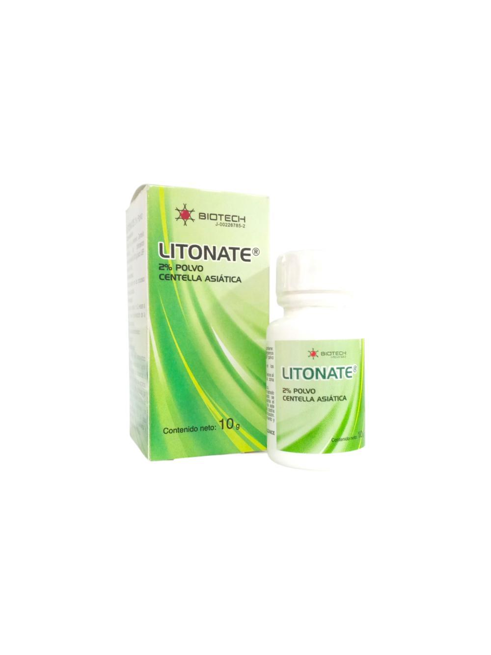 LITONATE 2% POLVO X 10 GR (CENTELLA ASIATICA) BIOTECH 