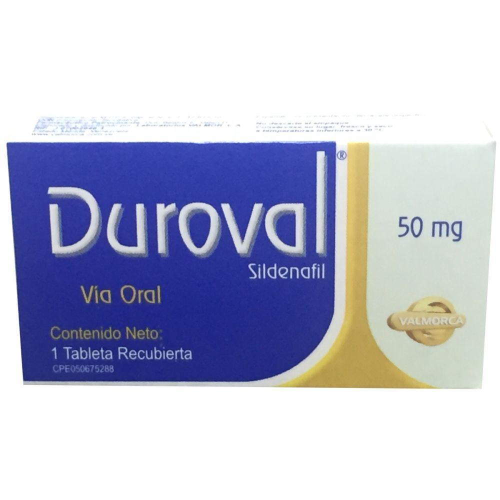 DUROVAL SILDENAFIL 50 MG X 1 TAB