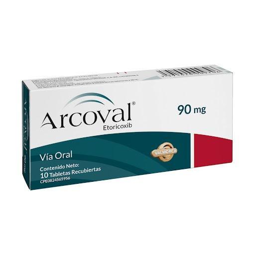 ARCOVAL ETORICOXIB 90 MG X 10 TAB REC (ARCOXIA) VALMORCA