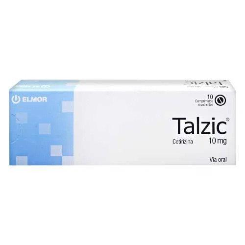 TALZIC CETIRIZINA 10MG 10 COMPRD ELMOR