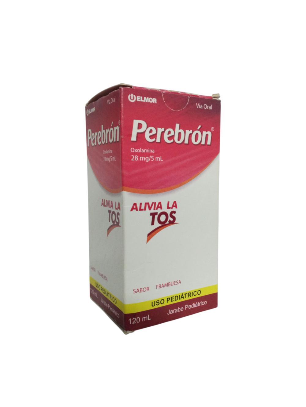 PEREBRON CITRATO DE OXOLAMINA 28 MG/5 ML PED S/FRAMBUESA (BROXOL)