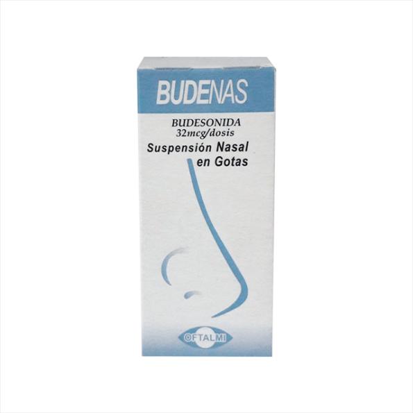 BUDENAS BUDESONIDA 100 MCG/DOSIS 200 DOSIS SUSP NASAL (BUDECORT/ PULMOLET/ PULMICORT)
