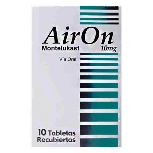 AIRON MONTELUKAST 10 MG X 10 TAB OFTALMI