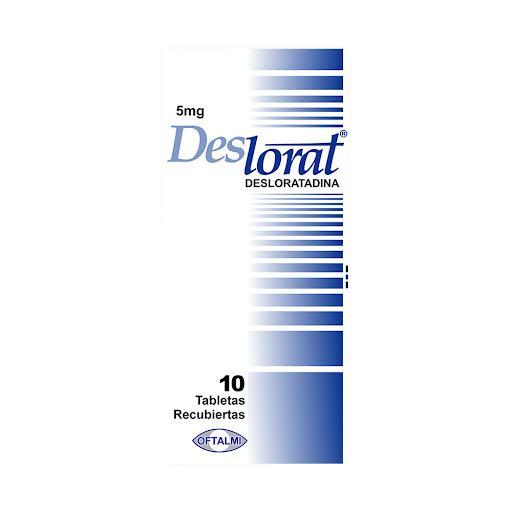 DESLORAT DESLORATADINA 5 MG 10 TAB 