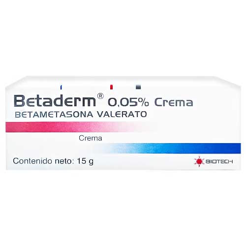 BETADERM BETAMETASONA VALERATO 0.05% CREMA 15GR (BETACORT/ BEPRODERM)