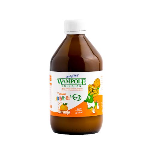 WAMPOLE VIT A+ D+ COMPLEJO B+ OMEGA 3 NARANJA X 200 ML (VITAPOLE)