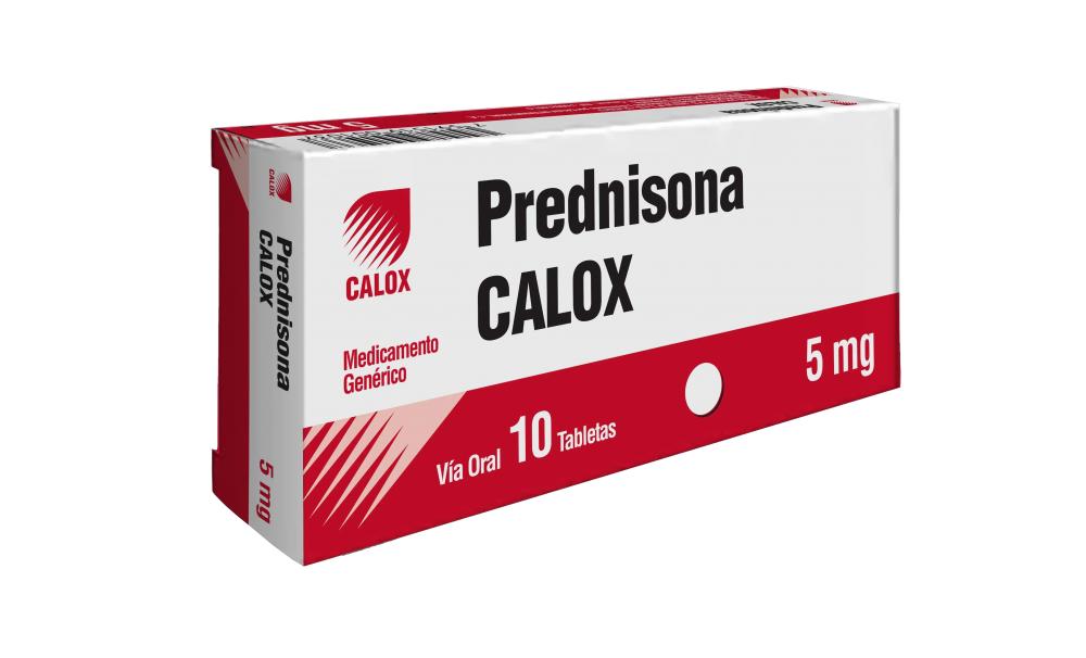 PREDNISOLONA 5MG X 10 TAB CALOX