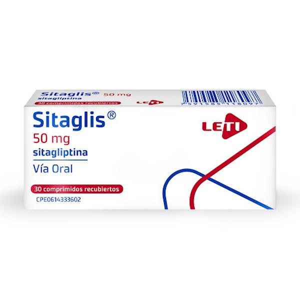 SITAGLIS 50MG 30 COMP (SITAGLIPTINA) LETI
