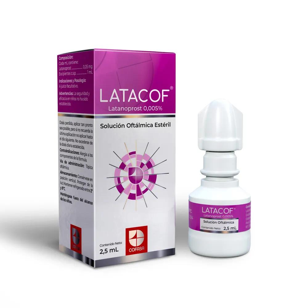 LATACOF LATANOPROST 0.005% SOL OFT 2.5 ML (XALATAN) CADENA DE FRIO