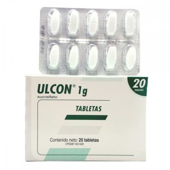 ULCON 1G  SUCRALFATO X 20 TAB (DIP)
