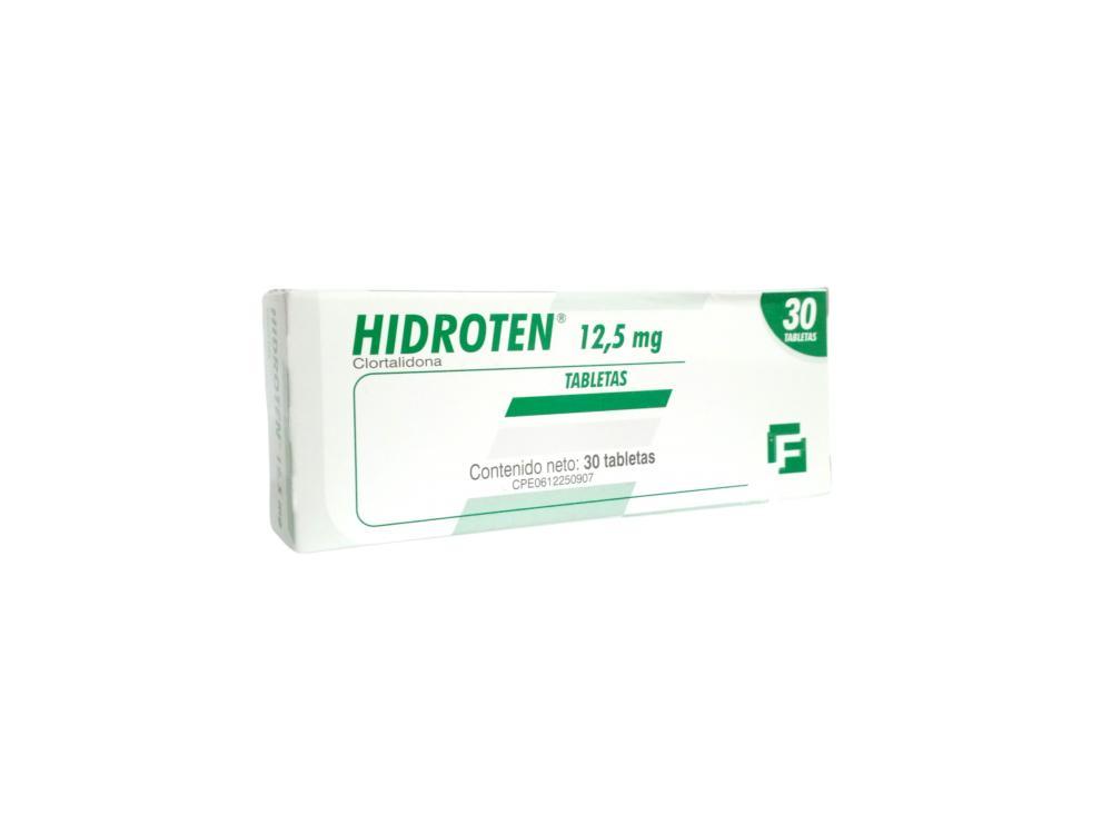 HIDROTEN CLORTALIDONA 12.5 MG X 30 TAB 