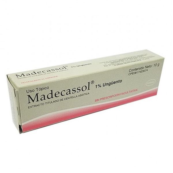 MADECASSOL 1% UNGUENTO X 10 GR (CENTELLA ASIATICA)