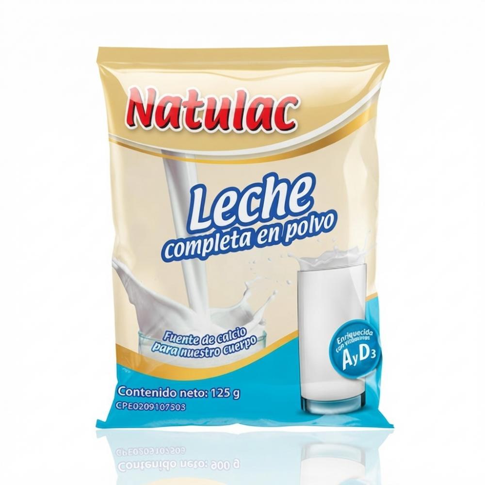 NATULAC LECHE EN POLVO COMPLETA 125G 