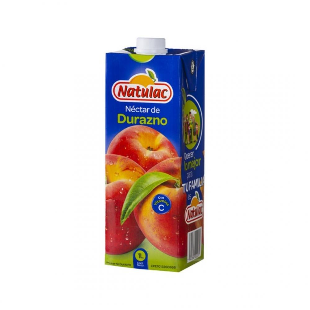 NATULAC NECTAR DURAZNO UTH 1L X 12