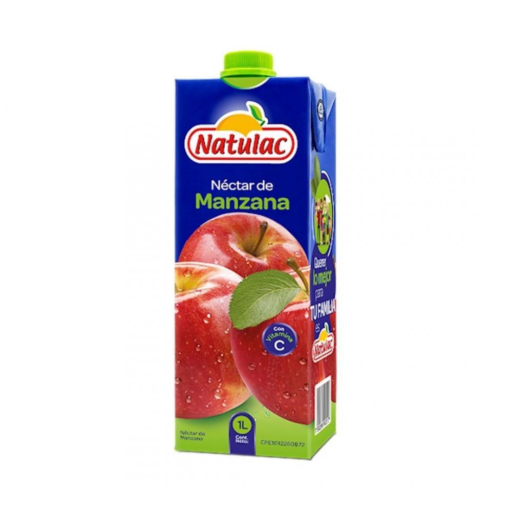 NATULAC NECTAR MANZANA UTH 1L X 12