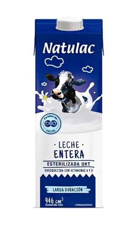 NATULAC LECHE ENTERA LIQUIDA 946 ML