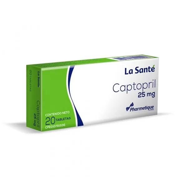 CAPTOPRIL 50MG X30 LA SANTE
