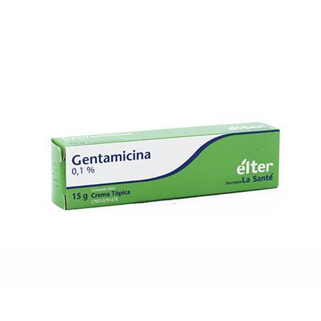 GENTAMICINA 0.1 % CREMA X 15 GR 