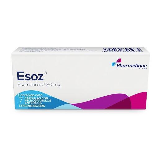ESOZ ESOMEPRAZOL 20 MG 7 CAPS