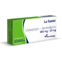 VALSARTAN 160 MG -AMLODIPINA 10 MG X 10 TAB (EXFOLIX/ EXFORGE)
