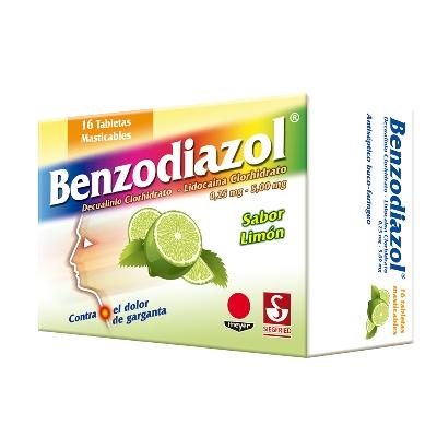 BENZODIAZOL LIMON 16 TAB MASTICABLES