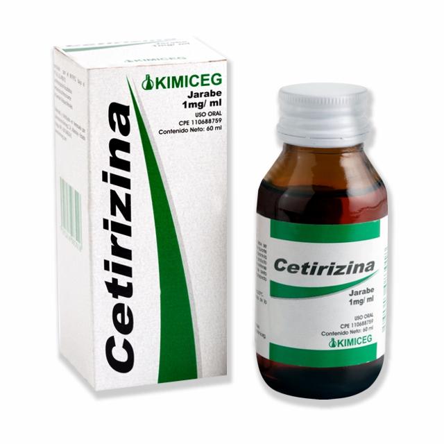 CETIRIZINA 1 MG/ ML JBE X 60 ML KIMICEG