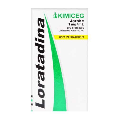 LORATADINA 1MG/60ML JARABE PED KIMICEG