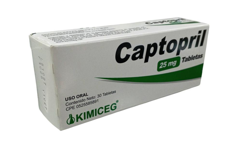 CAPTOPRIL 25MG 30TAB KIMICEG