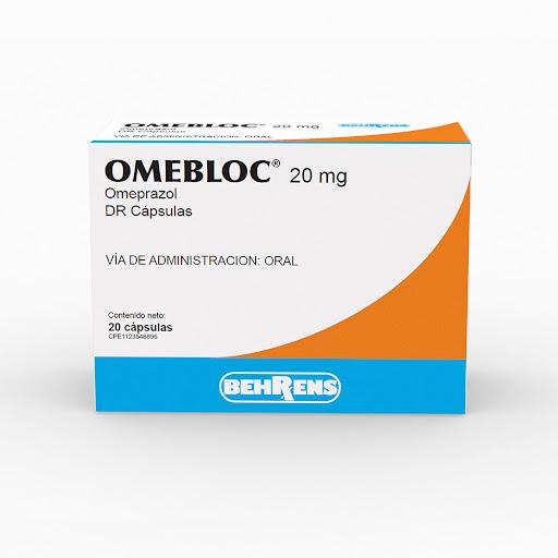 OMEBLOC OMEPRAZOL 20MG X 20 CAP (OMEPRAX/ OMEVAX/ OPRAZOL) BEHRENS