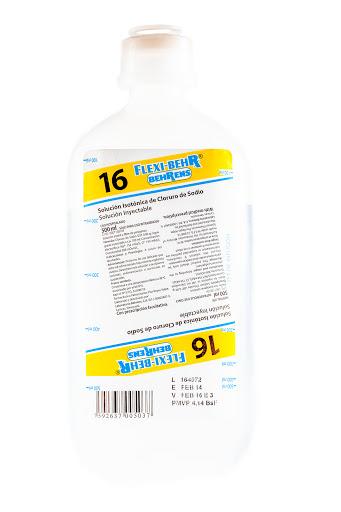 SOLUCION N°16 ISOTONICA CLORURO DE SODIO 0.9% 500 ML BEHRENS