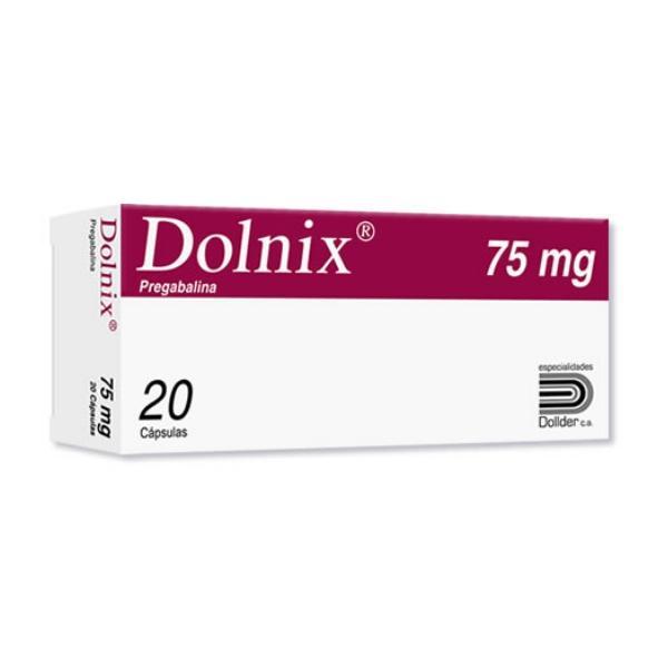DOLNIX 75MG (PREGABALINA) 20 CAPS DOLLDER 