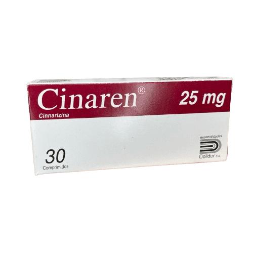 CINAREN CINNARIZINA 25 MG X 30 COMP ( CINARIN/ STUGERON) DOLLDER