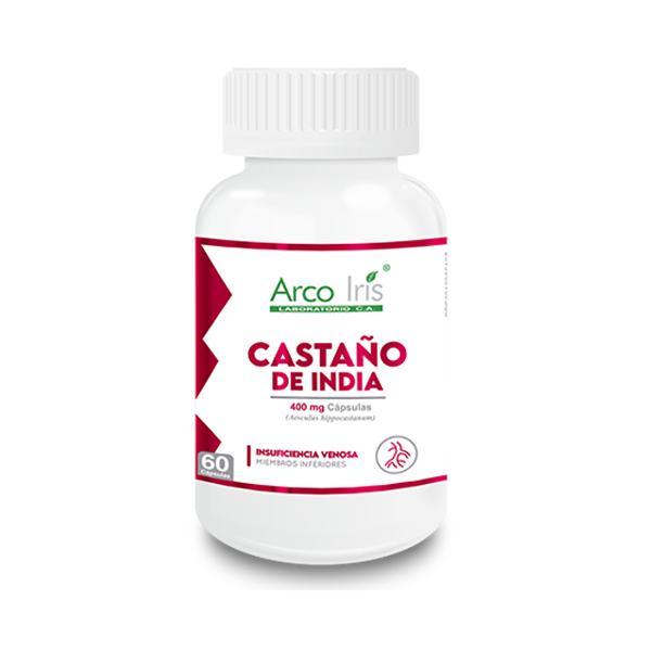 CASTAÑO DE INDIA 400MG X 60 CAPSULA ARCO IRIS