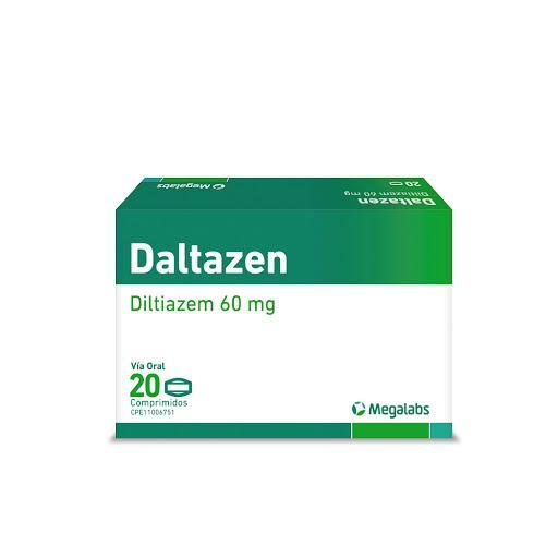 DALTAZEN DILTIAZEM 60MG X 20 TAB MEGALABS