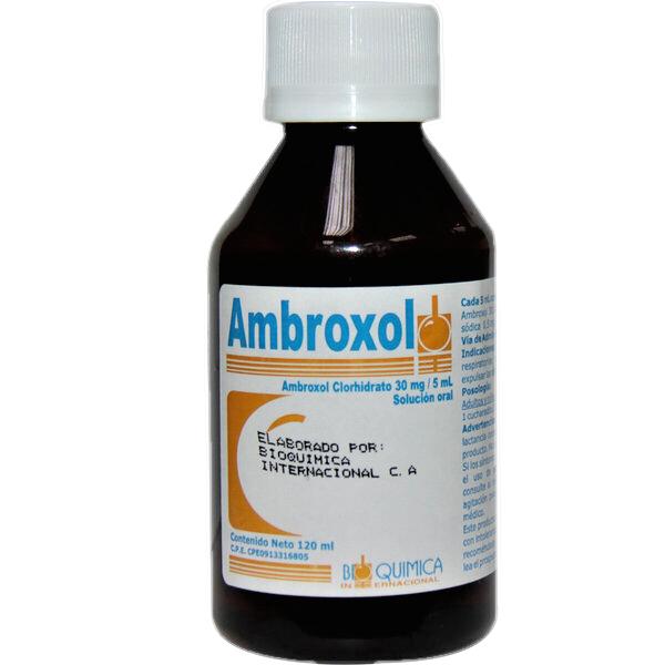 AMBROXOL CLORHIDRATO JBE 30 MG/5 120 ML SOLUCION ORAL