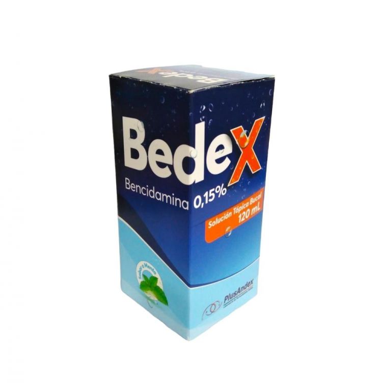 BEDEX BENCIDAMINA 0.15 % SOL TOPICA BUCAL 120 ML FLODONT/FLOMET