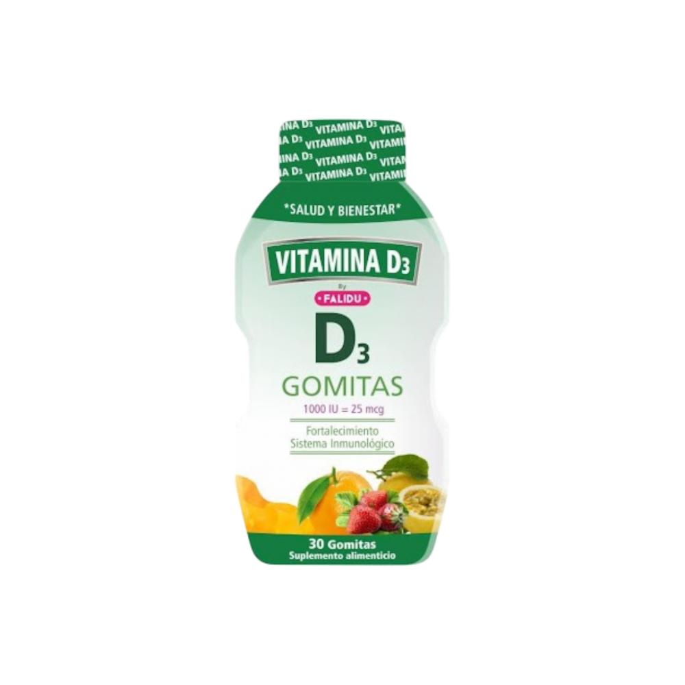 VITAMINA D3 1000 UI 25 MCG X 30 GOMITAS PED  VARITY LABS