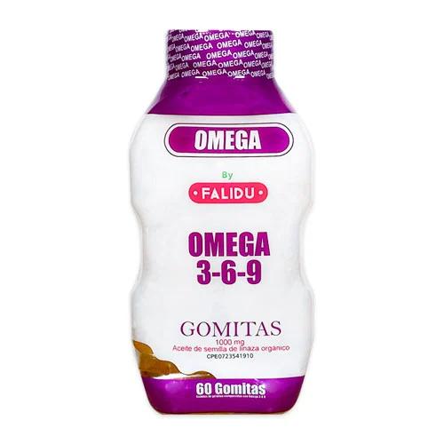 OMEGA 3-6-9 GOMITAS LIZANA ORGANICO 1000 MG X 60 GUMS VARITY LABS