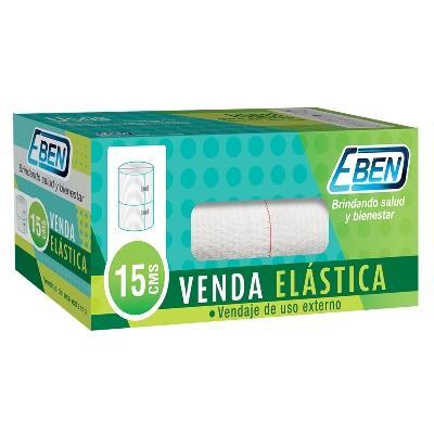 VENDA ELASTICA ECONOMICA 15 CM X 1 METRO X UND EBEN